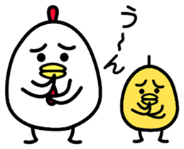 Chick and Mr. Chicken sticker #2181556
