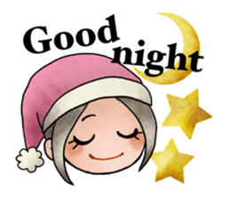 Children of stylish hair sticker #2181673