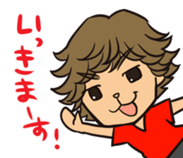 Toru Furuya's golf and myself sticker #2181720