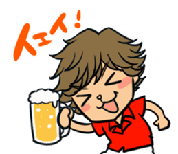 Toru Furuya's golf and myself sticker #2181723