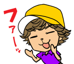 Toru Furuya's golf and myself sticker #2181732