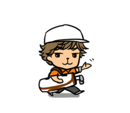 Toru Furuya's golf and myself sticker #2181735