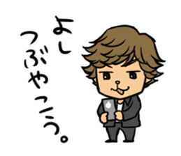 Toru Furuya's golf and myself sticker #2181737