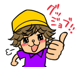 Toru Furuya's golf and myself sticker #2181738