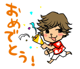 Toru Furuya's golf and myself sticker #2181744