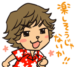 Toru Furuya's golf and myself sticker #2181751