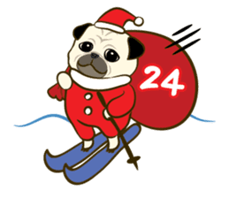 Ball magical Christmas sticker #2182207