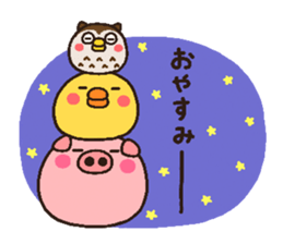 pig heart 10 sticker #2182377