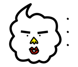 My mother words. sticker #2182595