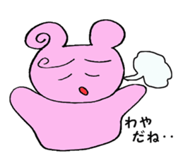 Hokkaido valve Pinkumachan sticker #2183460