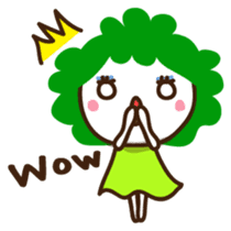 Broccoli miss English version sticker #2183497