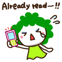 Broccoli miss English version sticker #2183498