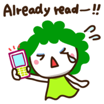 Broccoli miss English version sticker #2183498