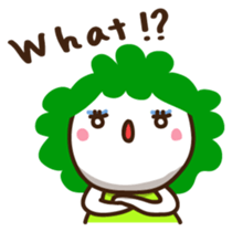 Broccoli miss English version sticker #2183501