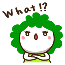 Broccoli miss English version sticker #2183501