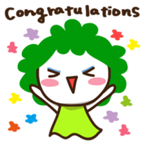 Broccoli miss English version sticker #2183505