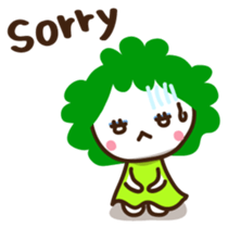 Broccoli miss English version sticker #2183506