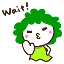 Broccoli miss English version sticker #2183508