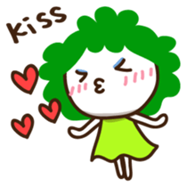 Broccoli miss English version sticker #2183511