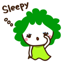 Broccoli miss English version sticker #2183514