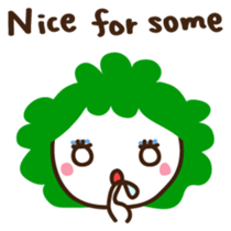 Broccoli miss English version sticker #2183521