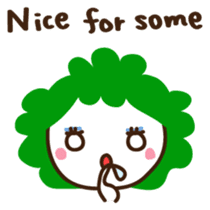 Broccoli miss English version sticker #2183521