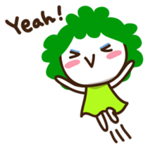 Broccoli miss English version sticker #2183524