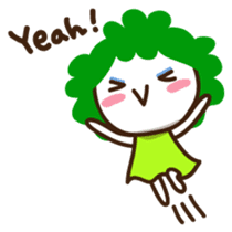 Broccoli miss English version sticker #2183524