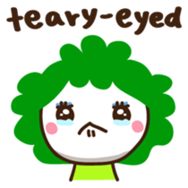 Broccoli miss English version sticker #2183528