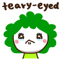 Broccoli miss English version sticker #2183528