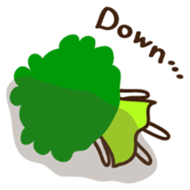 Broccoli miss English version sticker #2183530