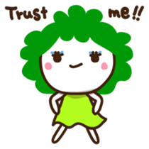 Broccoli miss English version sticker #2183532