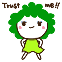 Broccoli miss English version sticker #2183532