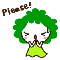 Broccoli miss English version sticker #2183533