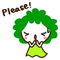 Broccoli miss English version sticker #2183533