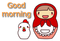 Matryoshka's Message (English version) sticker #2184496