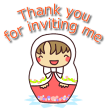 Matryoshka's Message (English version) sticker #2184501