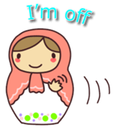 Matryoshka's Message (English version) sticker #2184508