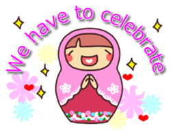 Matryoshka's Message (English version) sticker #2184517