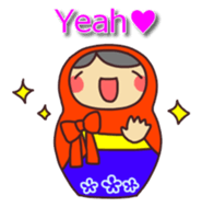 Matryoshka's Message (English version) sticker #2184518