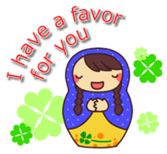 Matryoshka's Message (English version) sticker #2184519