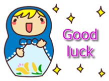 Matryoshka's Message (English version) sticker #2184522
