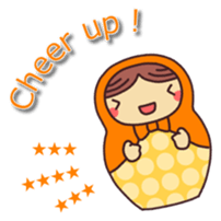 Matryoshka's Message (English version) sticker #2184523