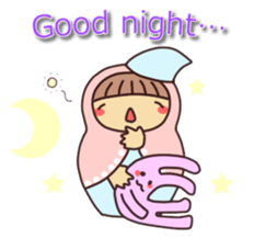 Matryoshka's Message (English version) sticker #2184531