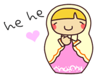 Matryoshka's Message (English version) sticker #2184535