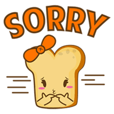 Mr and Mrs Toastee , cute toast sticker sticker #2184693