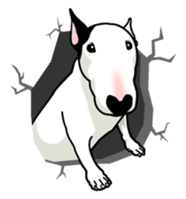 Bull Terrier stickers sticker #2184907