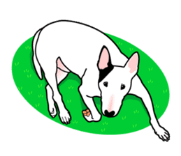 Bull Terrier stickers sticker #2184909