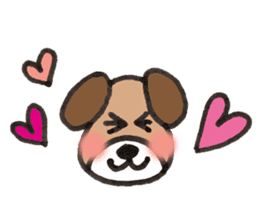 Dog Tomochan.Honorifics version. sticker #2185099