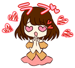lovely Girl otomechan sticker #2185149